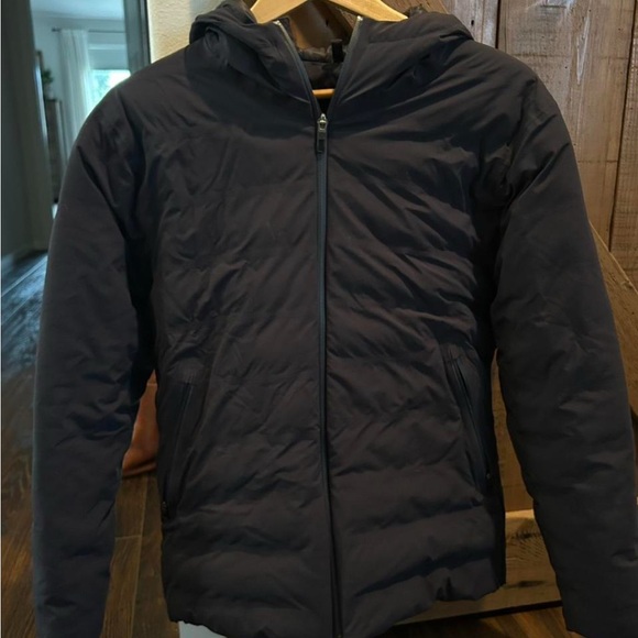 Women’s Black Hooded Jacket - Picture 1 of 6